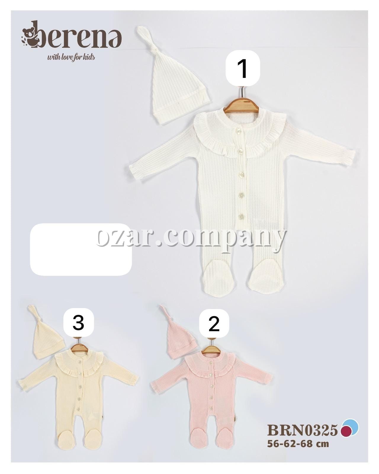 Человечек Для Девочки Berena (0-3-6мес.)