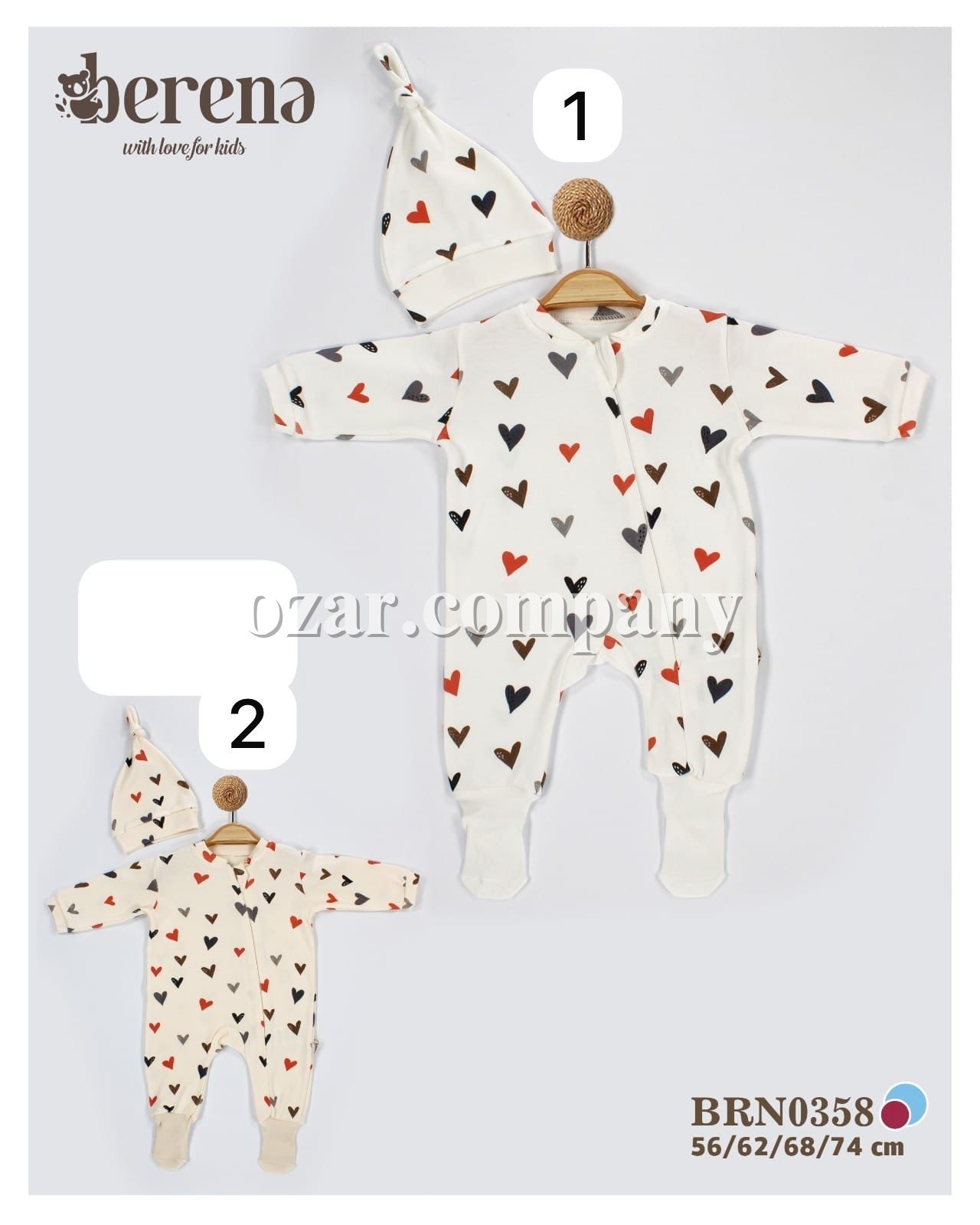 Человечек Для Новорождённых Berena (0-3-6-9мес.)