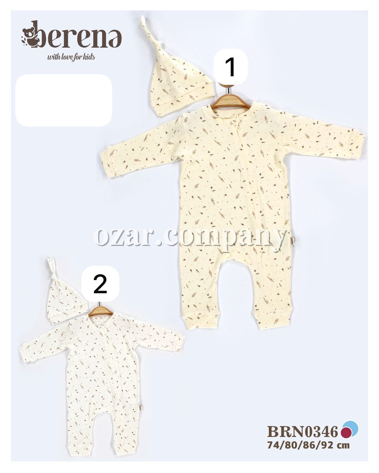 Человечек Для Новорождённых Berena (9-12-18-24мес.)