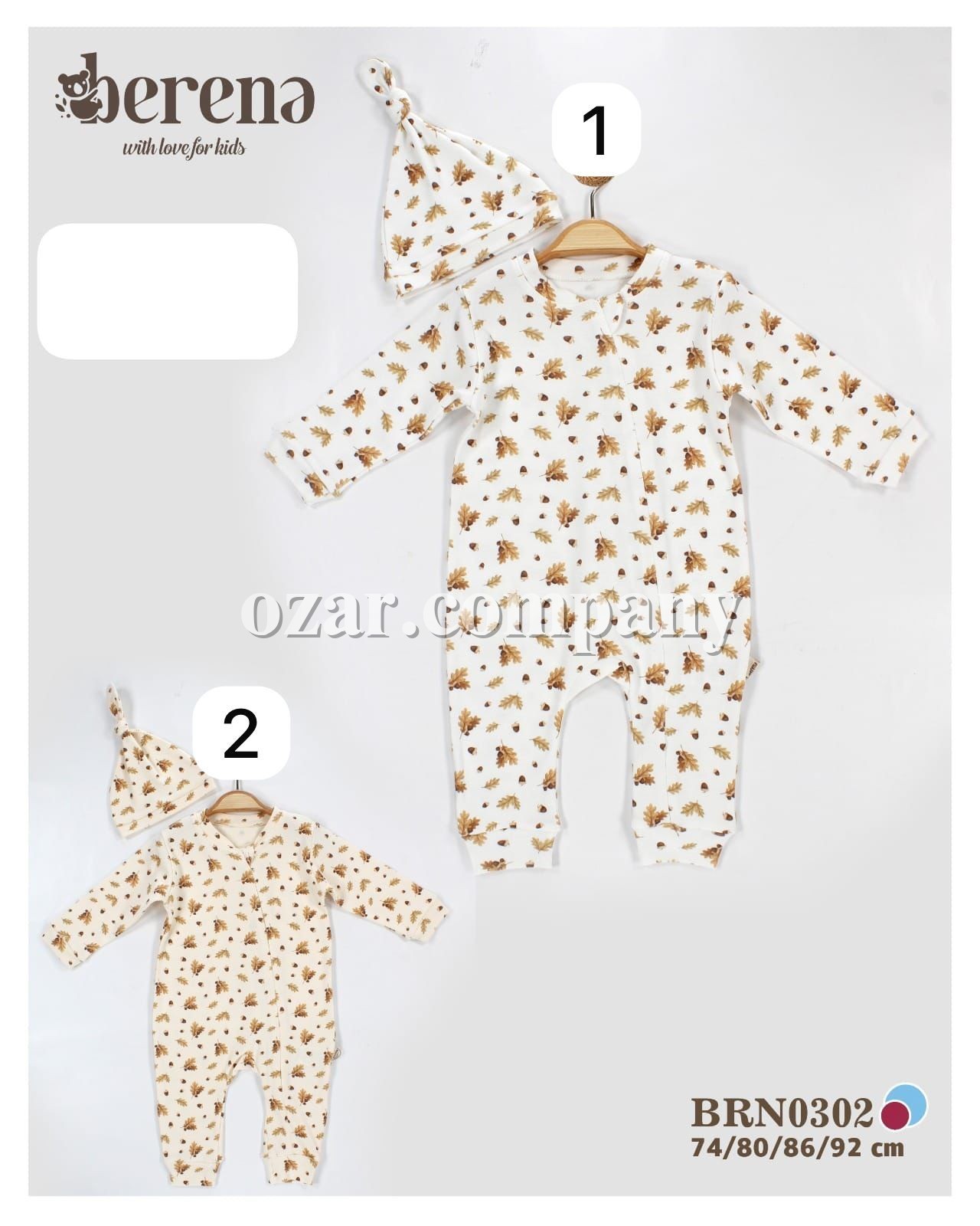 Человечек Для Новорождённых Berena (9-12-18-24мес.)