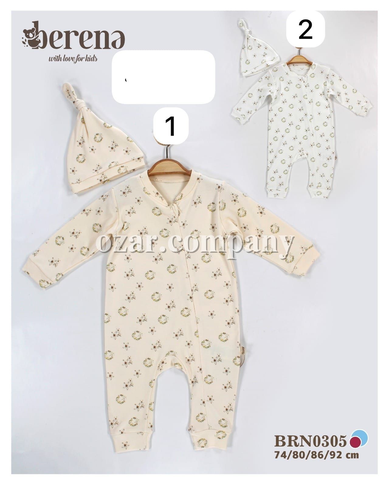 Человечек Для Девочки Berena (9-12-18-24мес.)