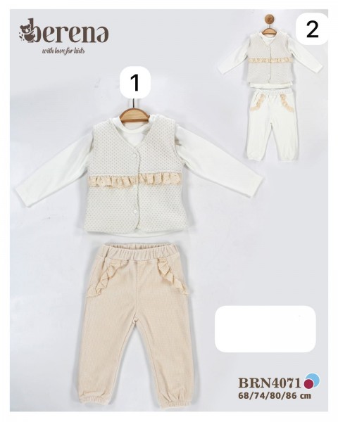 Костюм Тройка Для Девочки Berena (6-9-12-18мес.)