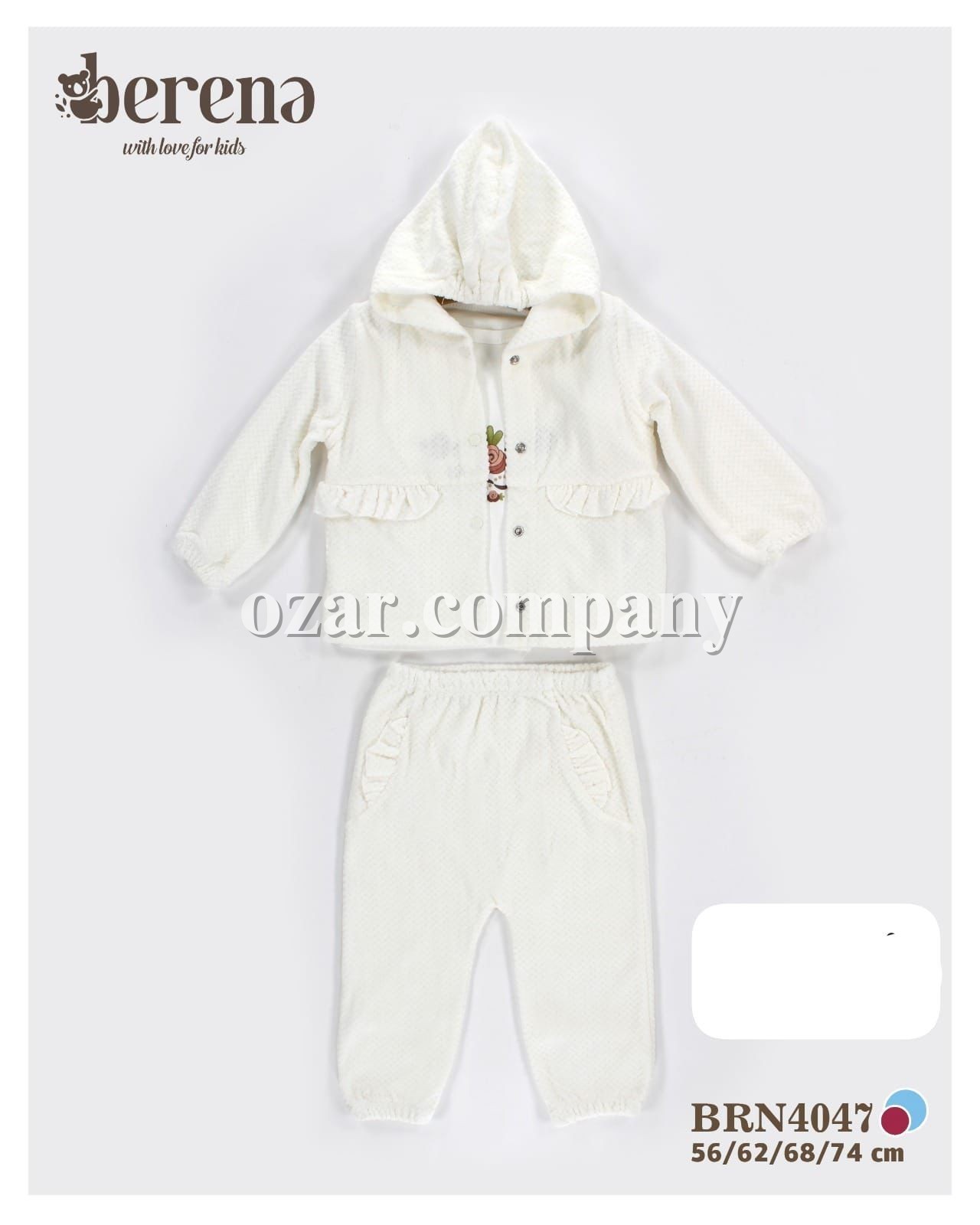 Костюм Тройка Для Девочки Berena (0-3-6-9мес.)