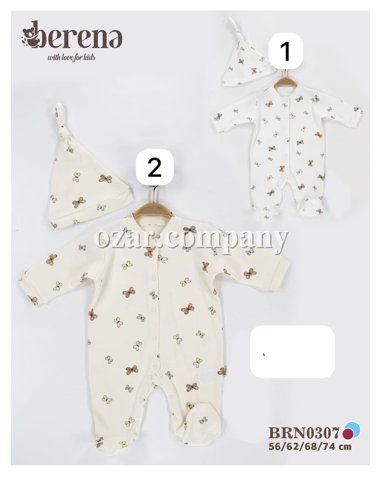 Человечек Для Девочки Berena (0-3-6-9мес.)