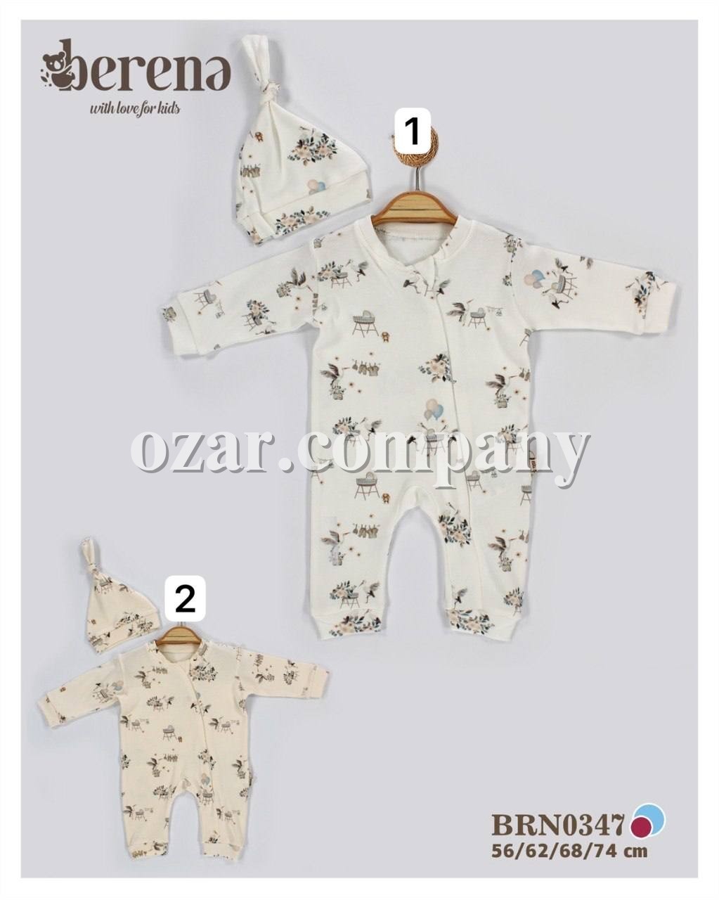 Человечек Для Новорождённых Berena (0-3-6-9мес.)