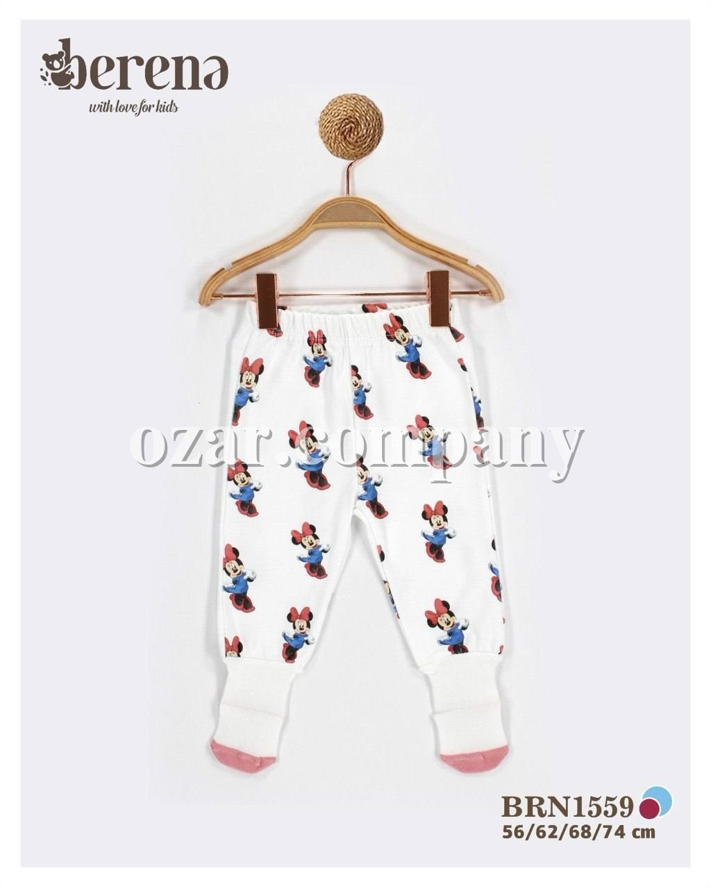 Ползунки Для Девочки Berena (0-3-6-9мес.)