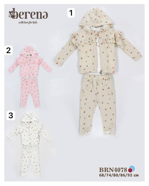 Костюм Тройка Для Девочки Berena (6-9-12-18-24мес.)