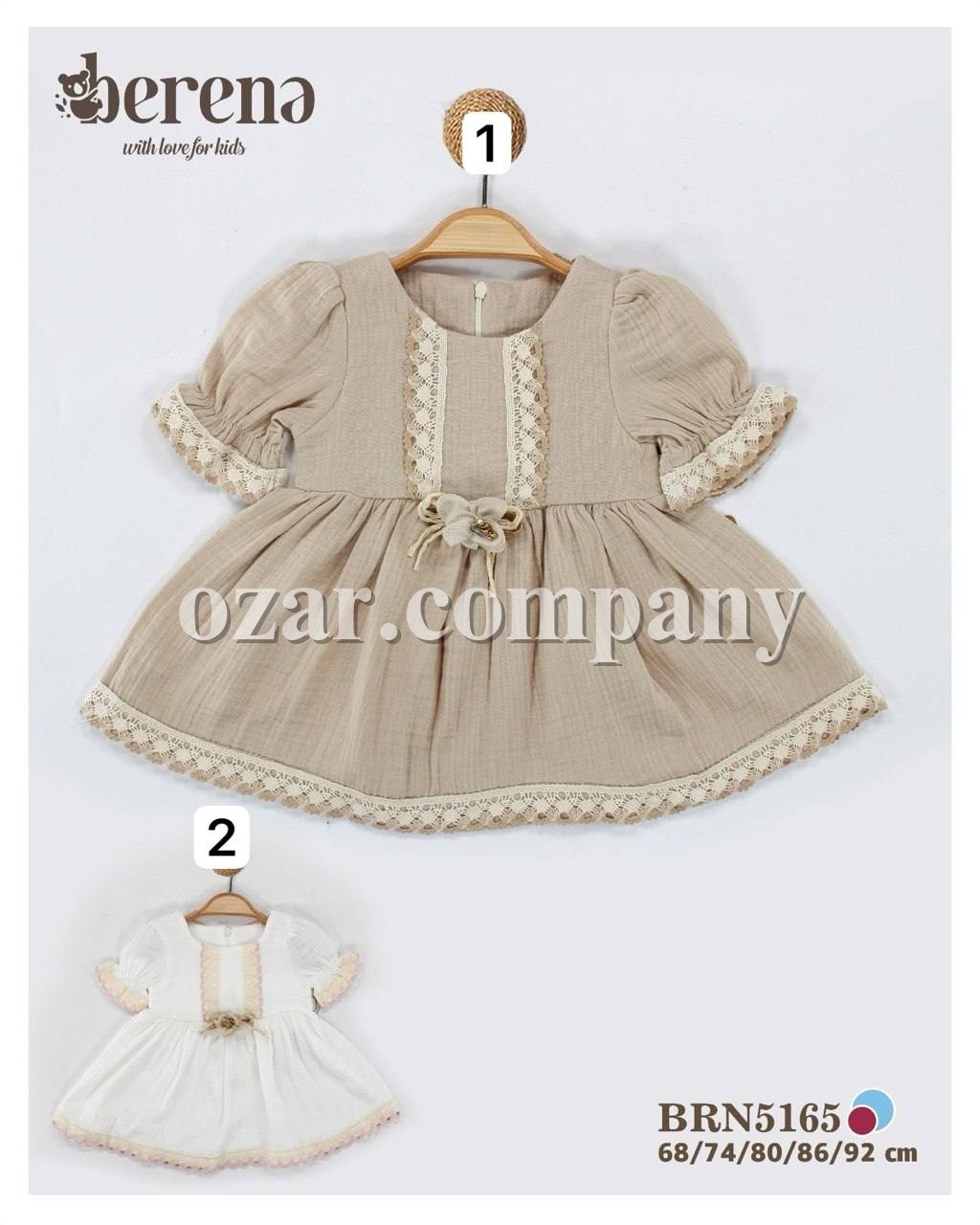 Муслиновое Платье Для Девочки Berena (6-9-12-18-24мес.)