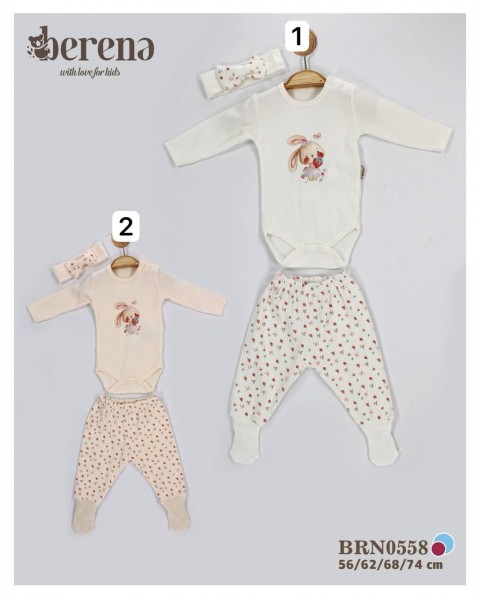 Комплект Для Девочки Berena (0-3-6-9мес.)