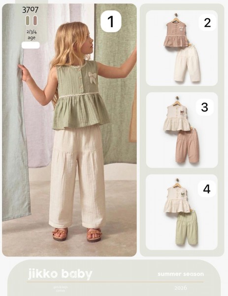 Костюм Для Девочки Jikko Baby (2-3-4лет) 