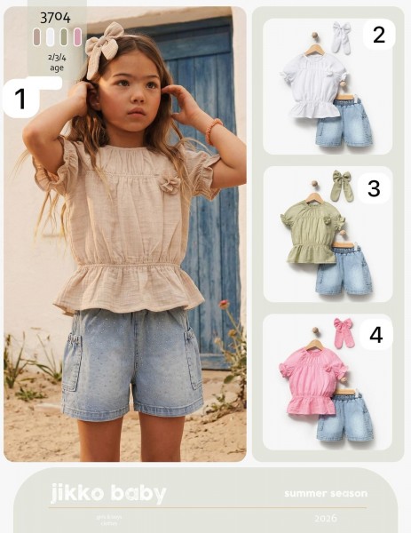 Костюм Для Девочки Jikko Baby (2-3-4лет) 