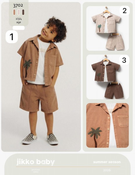 Костюм Тройка Для Мальчика Jikko Baby (2-3-4лет) 