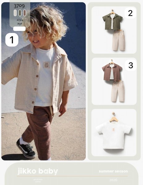 Костюм Тройка Для Мальчика Jikko Baby (2-3-4лет) 
