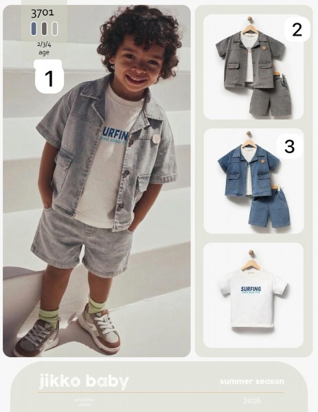Костюм Тройка Для Мальчика Jikko Baby (2-3-4лет) 