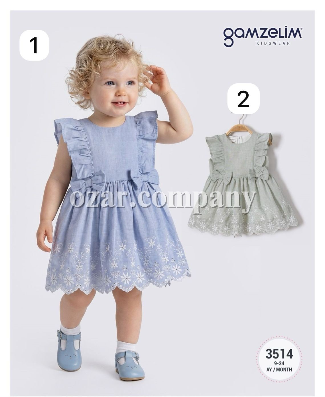 Платье Для Девочки Gamzelim (9-12-18-24мес.)