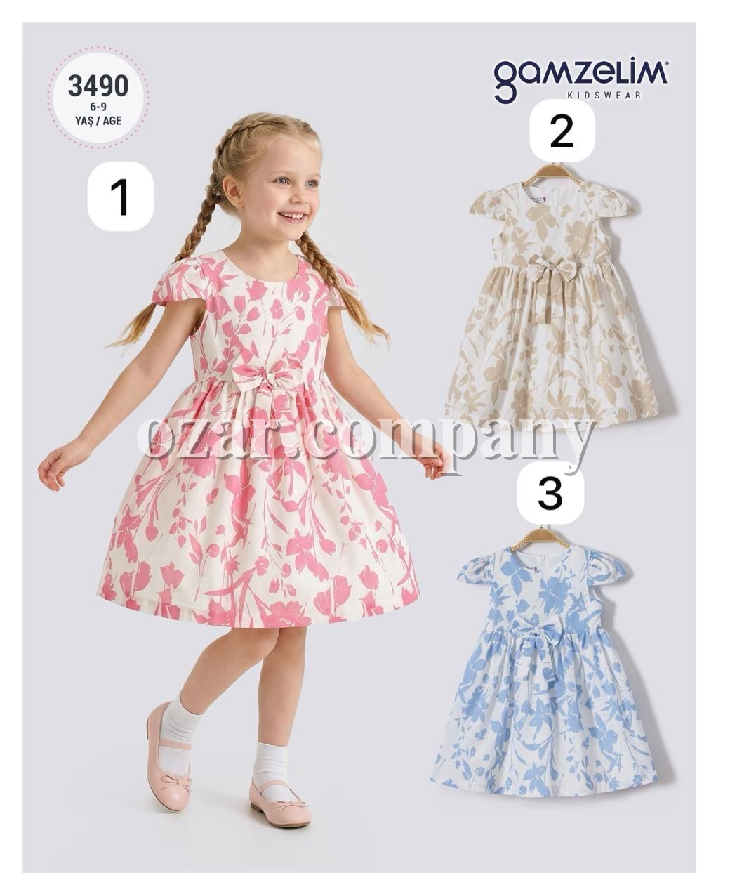 Платье Для Девочки Gamzelim (6-7-8-9лет) 