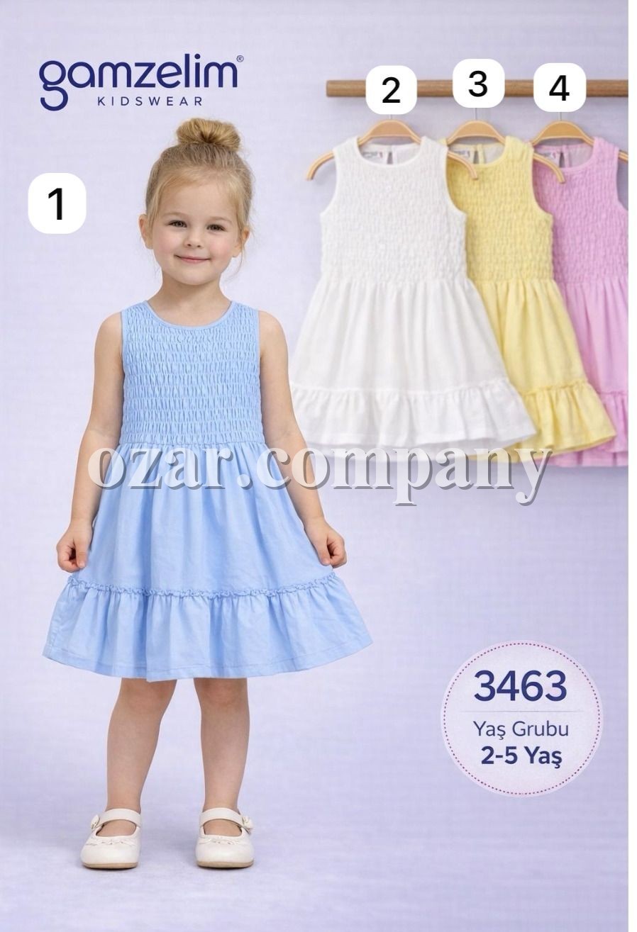 Платье Для Девочки Gamzelim (2-3-4-5лет)