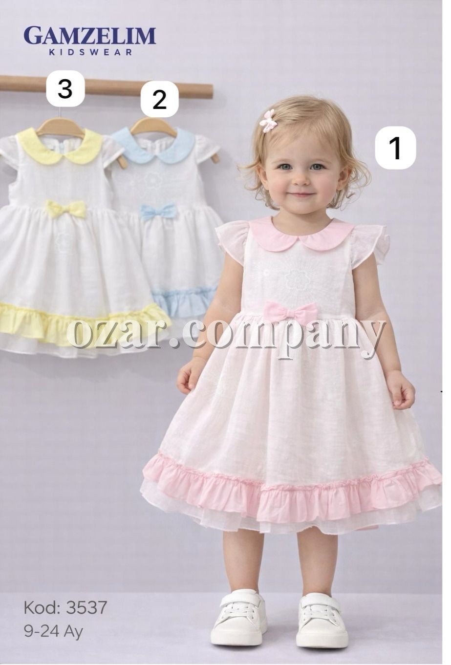 Платье Для Девочки Gamzelim (9-12-18-24мес.)