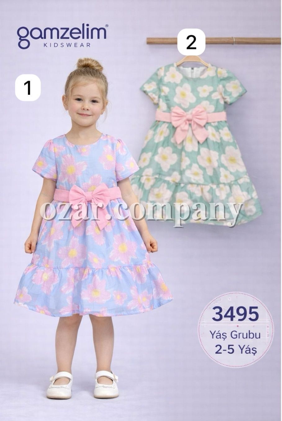 Платье Для Девочки Gamzelim (2-3-4-5лет)