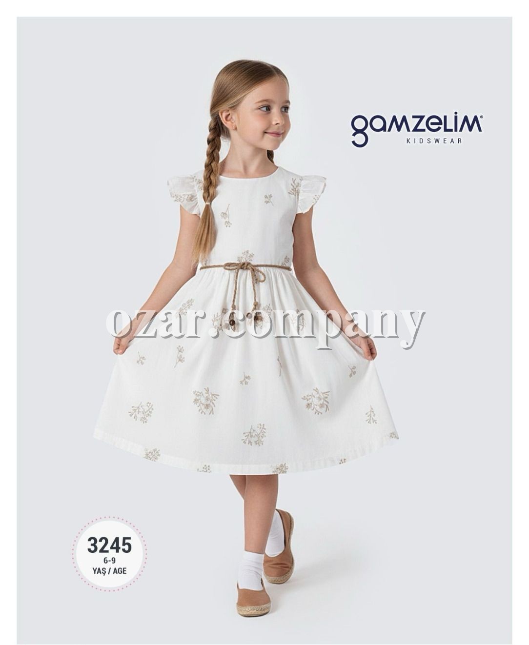 Платье Для Девочки Gamzelim (6-7-8-9лет) 