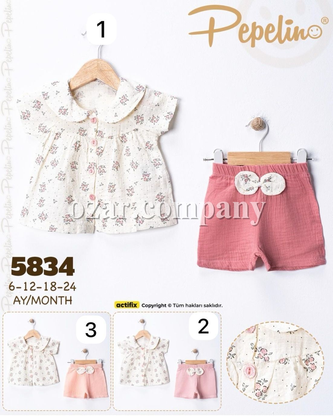 Костюм Для Девочки Pepelino (6-12-18-24мес.) 