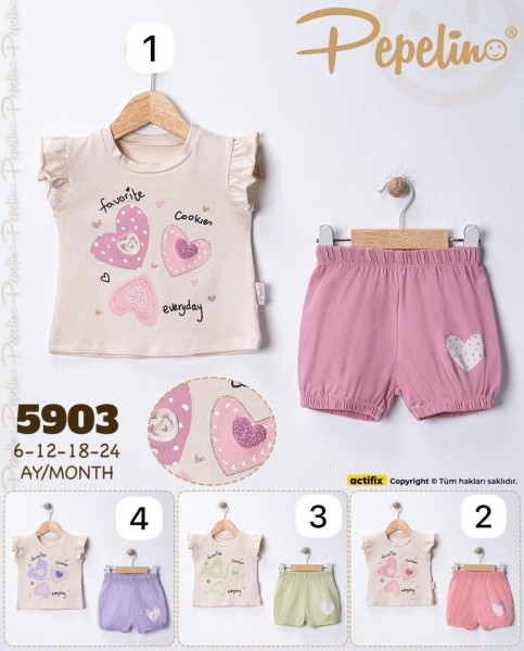 Костюм Для Девочки Pepelino (6-12-18-24мес.) 
