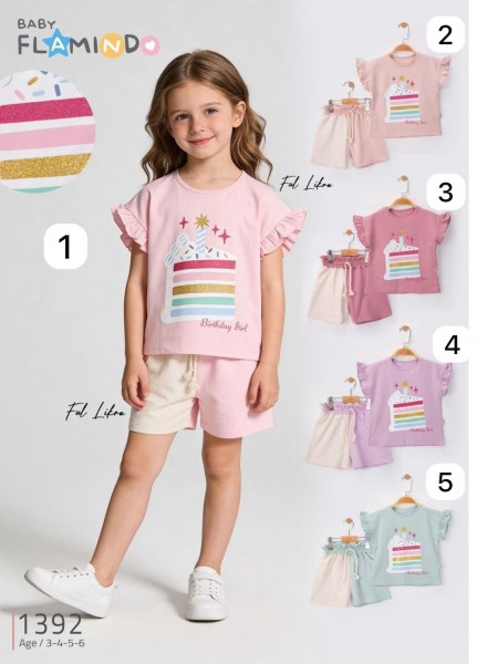 Костюм Для Девочки Flamindo (3-4-5-6лет) 