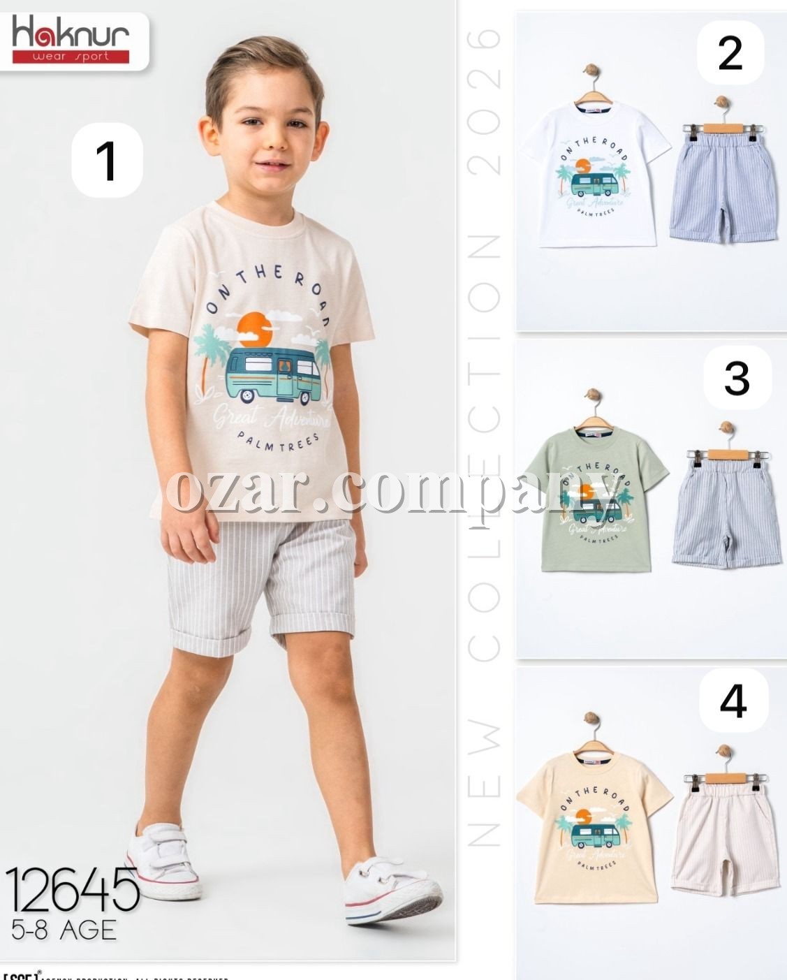 Костюм Для Мальчика Haknur (5-6-7-8лет) 