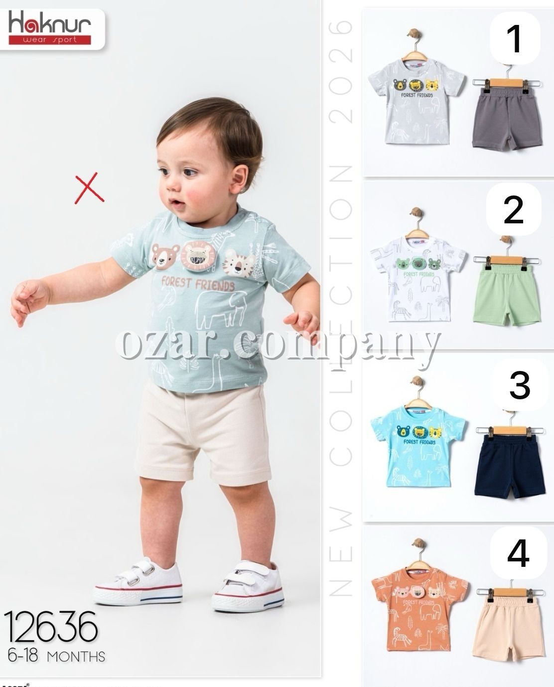 Костюм Для Мальчика Haknur (6-9-12-18мес.)