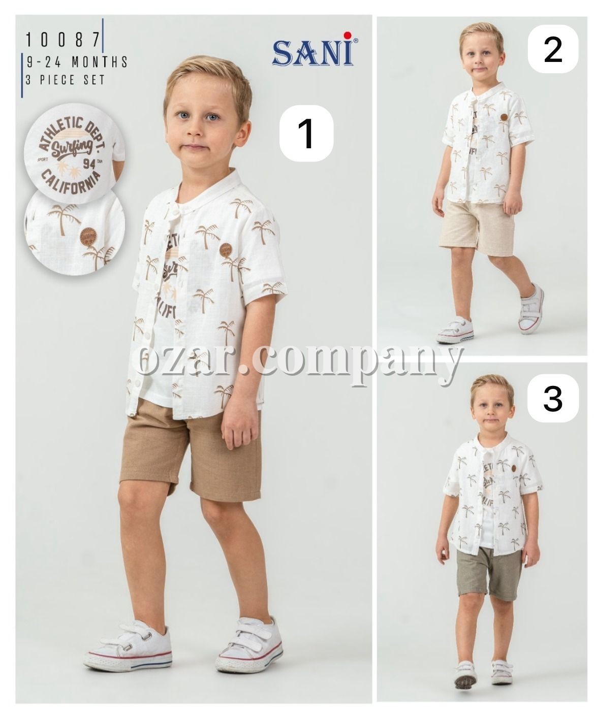 Костюм Тройка Для Мальчика Sani (9-12-18-24мес.)