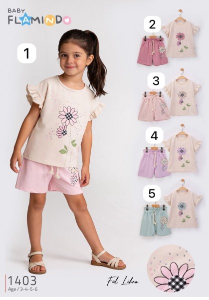 Костюм Для Девочки Flamindo (3-4-5-6лет) 