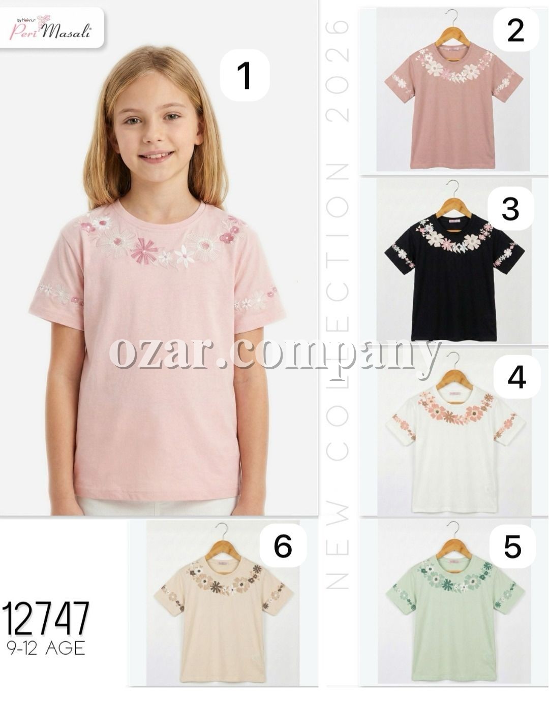 Футболка Для Девочки Peri Masali (9-10-11-12лет) 
