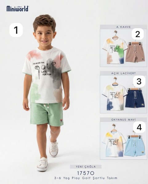 Костюм Для Мальчика Miniworld (3-4-5-6лет) 