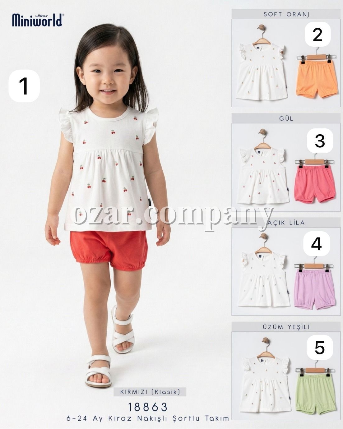 Костюм Для Девочки Miniworld (6-12-18-24мес.)