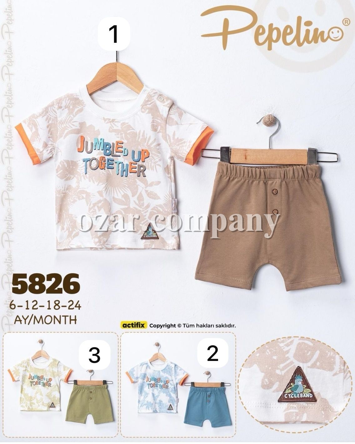 Костюм Для Мальчика Pepelino (6-12-18-24мес.)