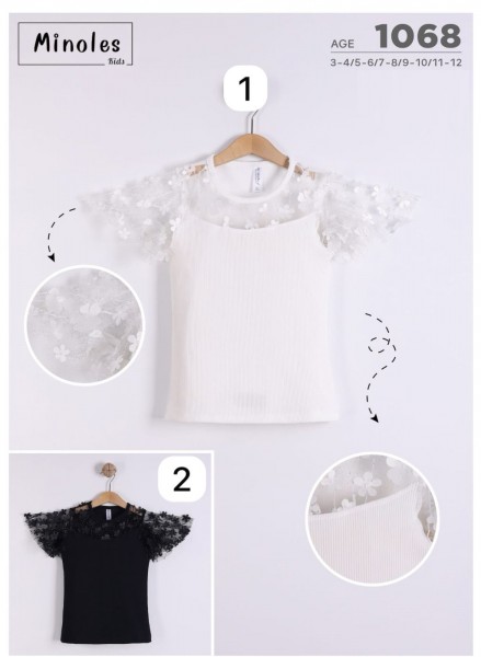 Футболка Для Девочки Minoles (3-4/5-6/7-8/9-10/11-12лет)