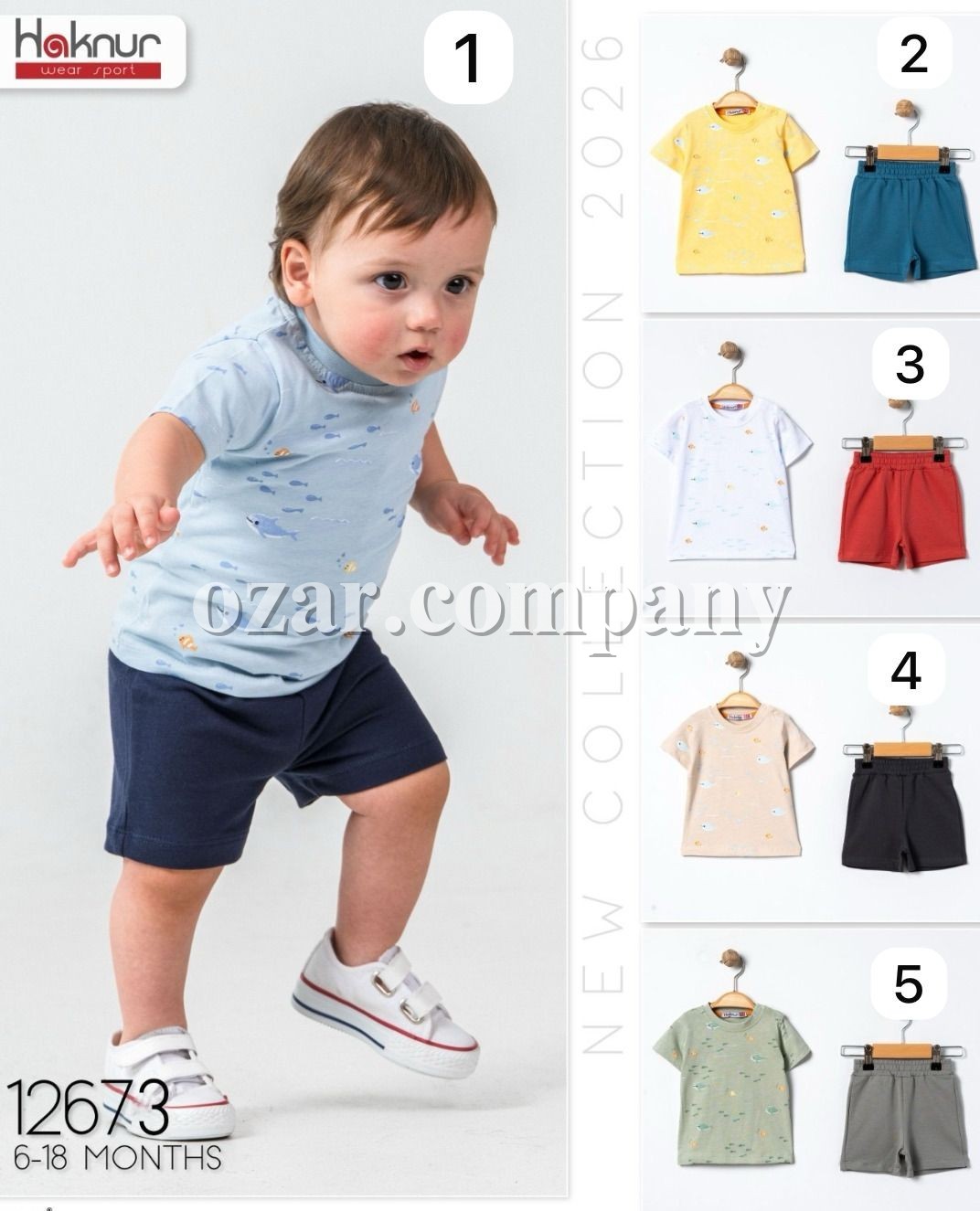 Костюм Для Мальчика Haknur (6-9-12-18мес.)