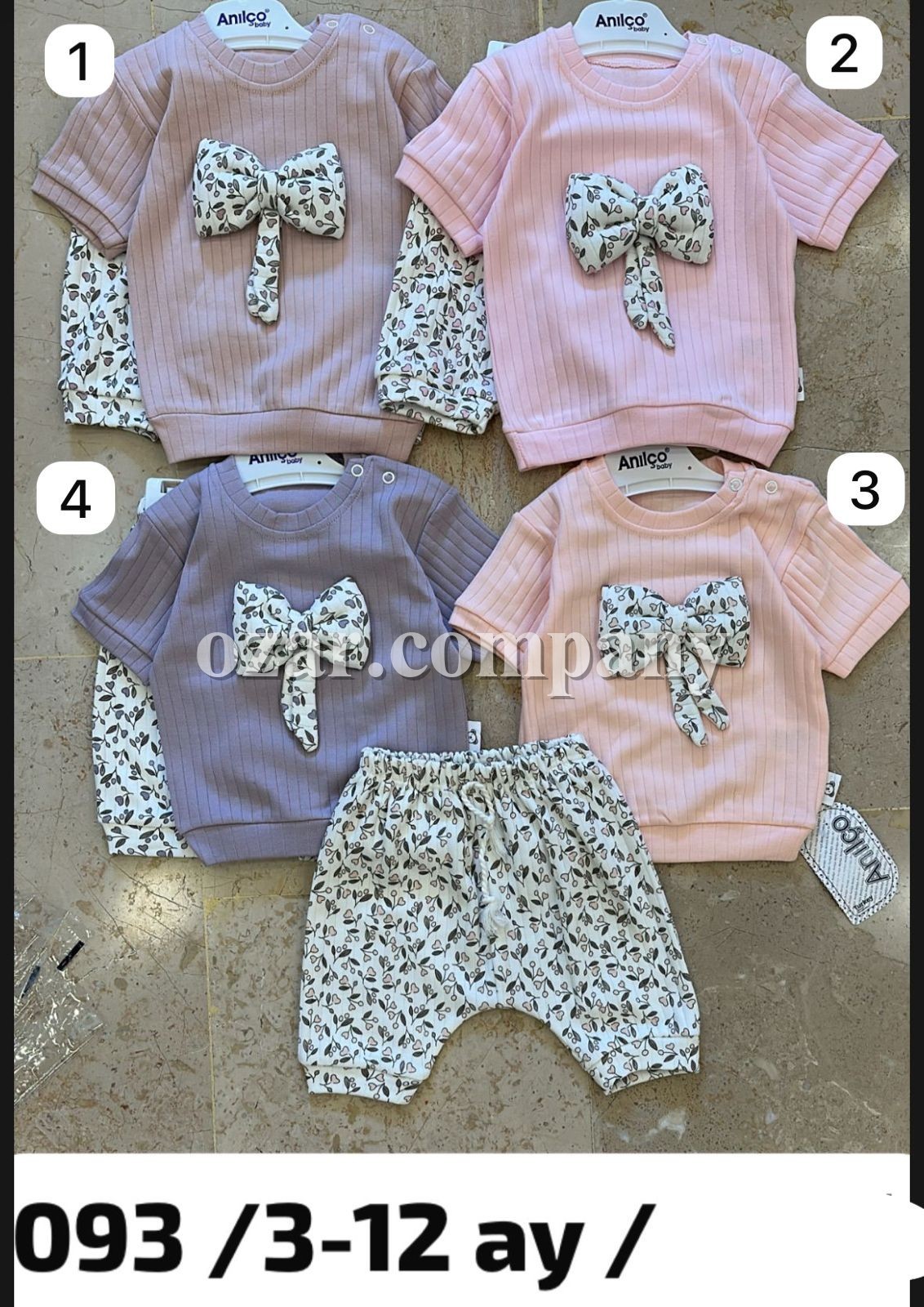 Костюм Для Девочки Anilco (3-6/6-9/9-12мес.)