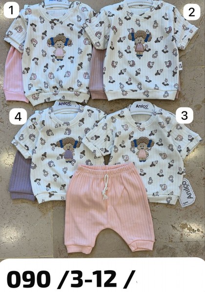Костюм Для Девочки Anilco (3-6/6-9/9-12мес.)