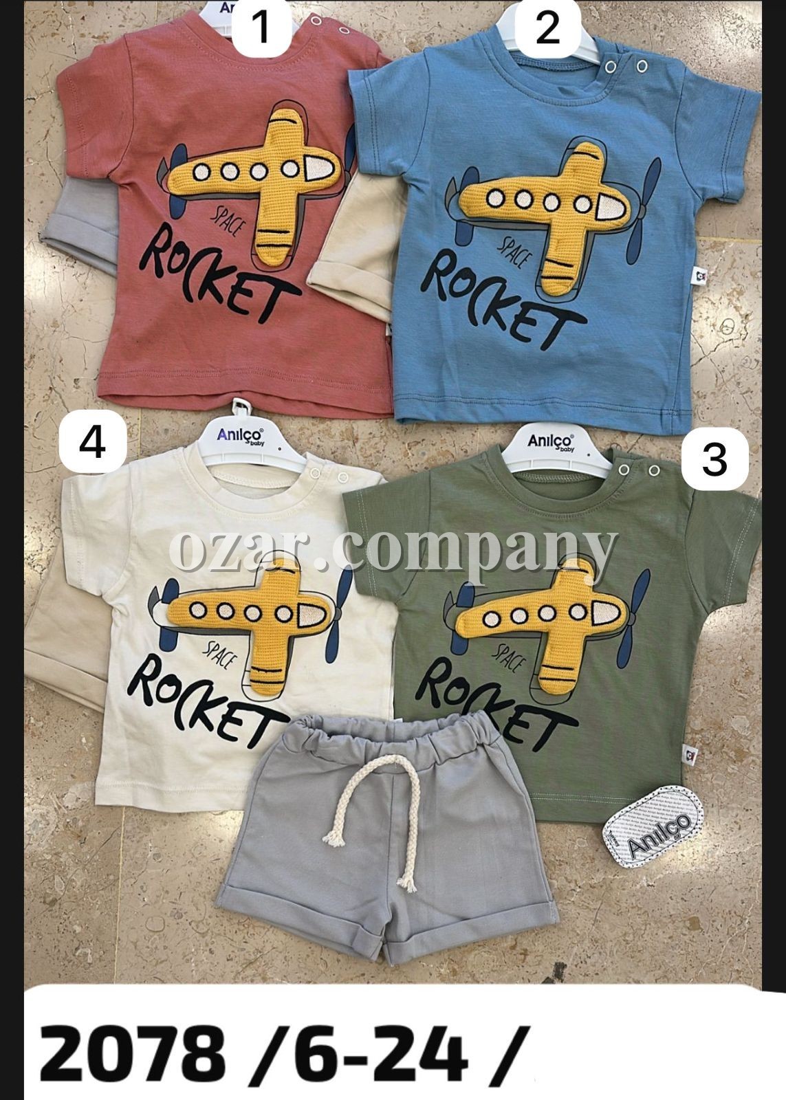 Костюм Для Мальчика Anilco (6-12-18-24мес.)