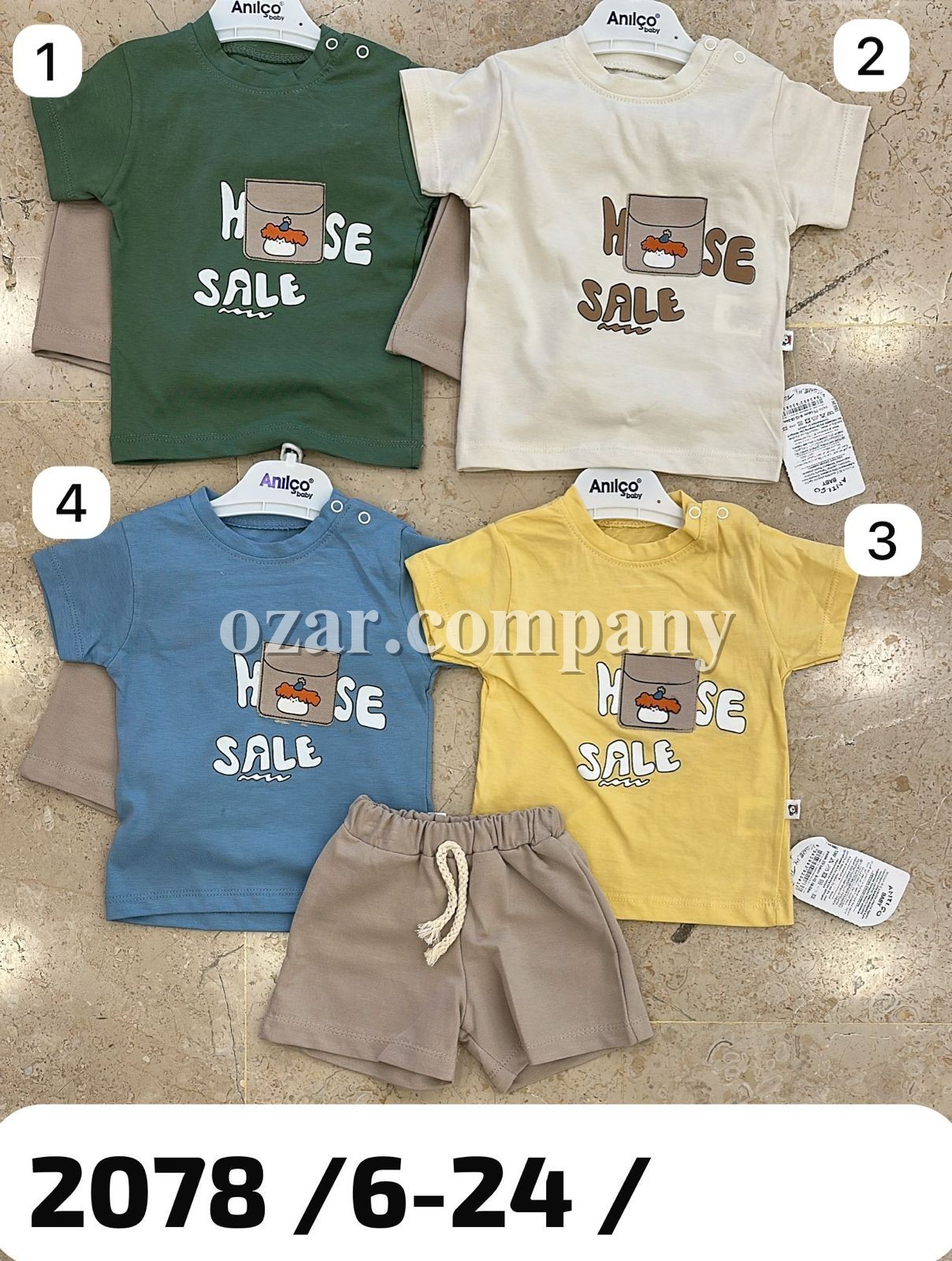 Костюм Для Мальчика Anilco (6-12-18-24мес.)