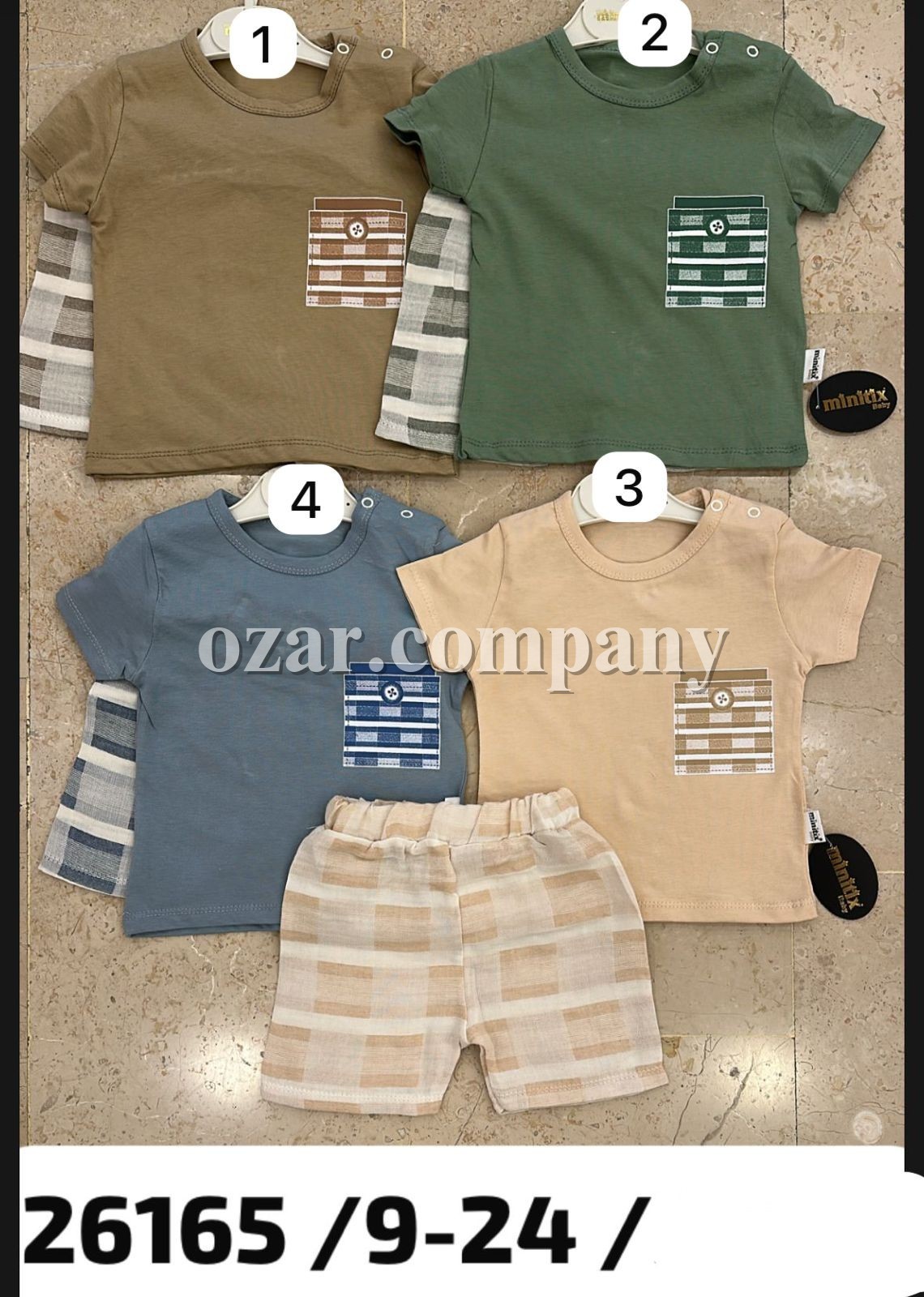 Костюм Для Мальчика Minitix (9-12-18-24мес.)