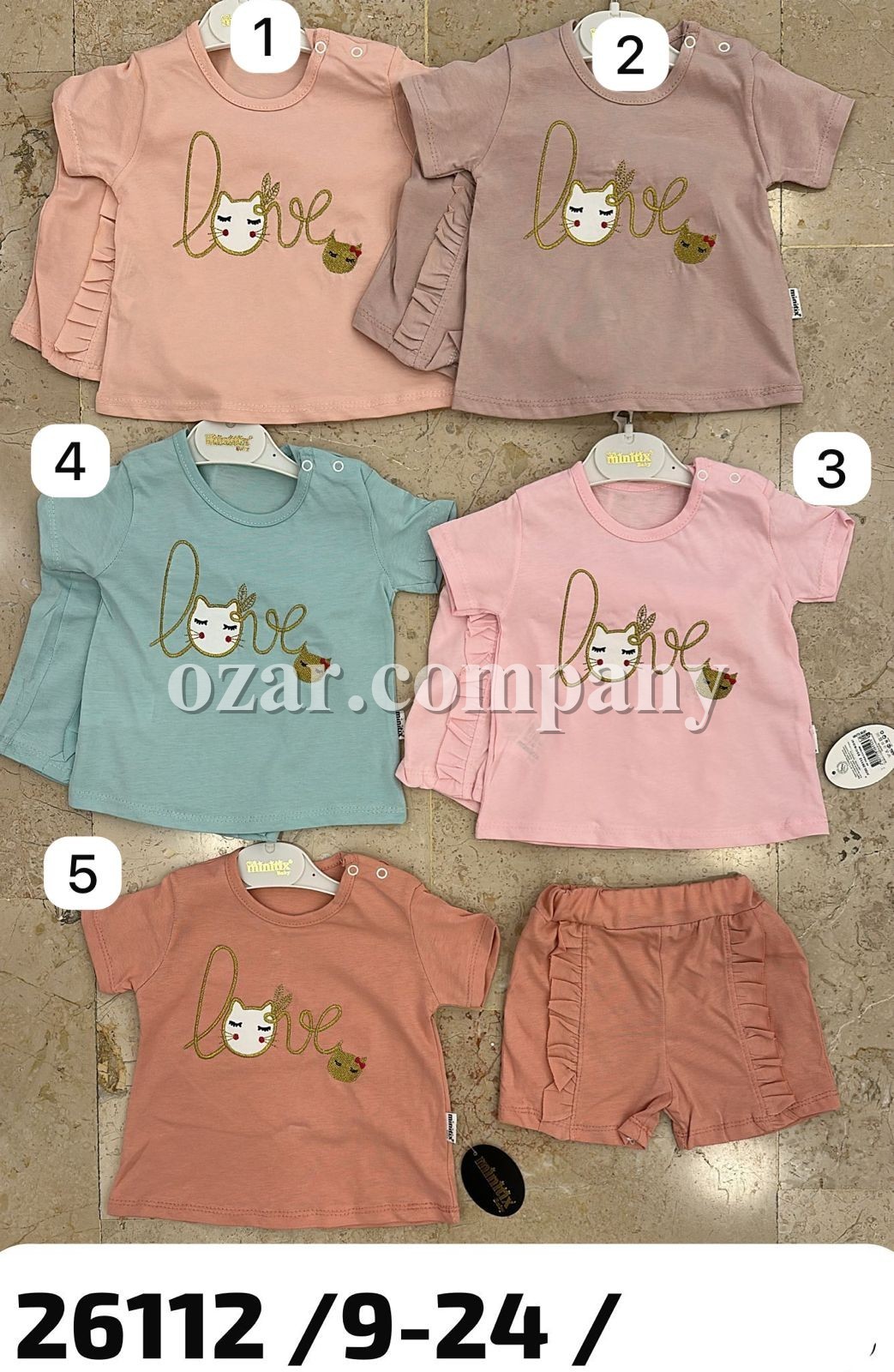 Костюм Для Девочки Minitix (9-12-18-24мес.)