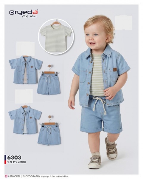 Костюм Тройка Для Мальчика Oryeda (6-12-18-24мес.)