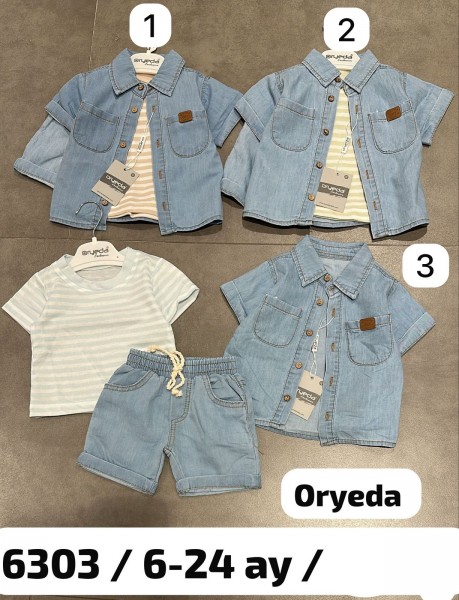 Костюм Тройка Для Мальчика Oryeda (6-12-18-24мес.)