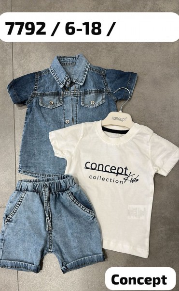 Костюм Тройка Для Мальчика Concept (6-9-12-18мес.)