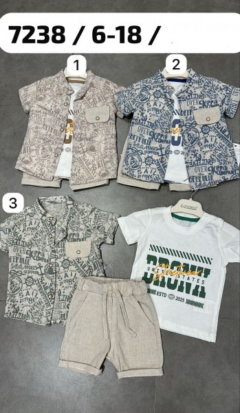 Костюм Тройка Для Мальчика Concept (6-9-12-18мес.)