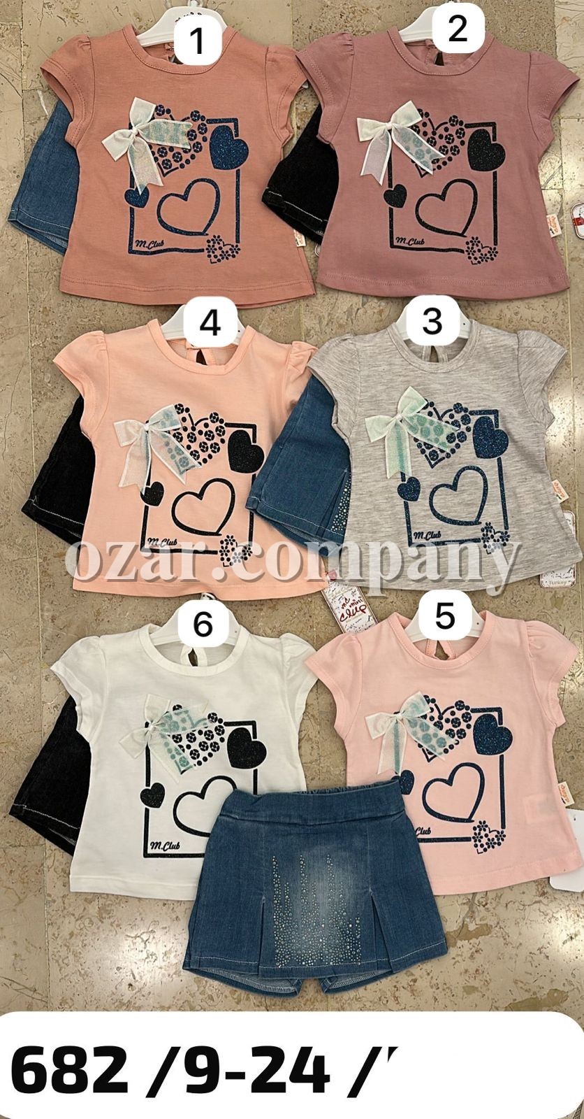 Костюм Для Девочки Mini Clup (9-12-18-24мес.)