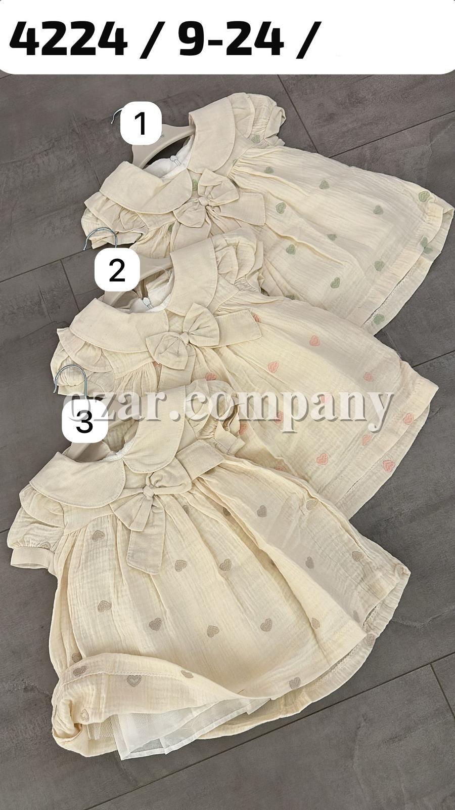 Муслиновое Платье Для Девочки Lumia (9-12-18-24мес.)