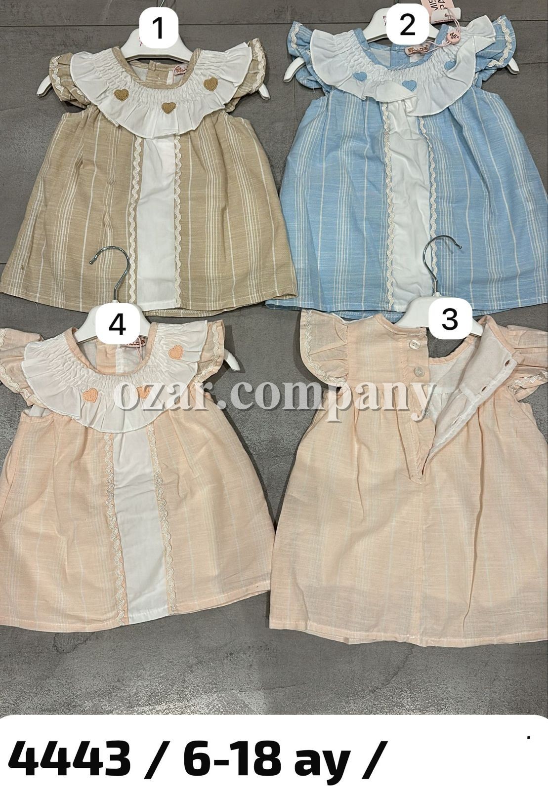 Платье Для Девочки Miss Pallone (6-9-12-18мес.)